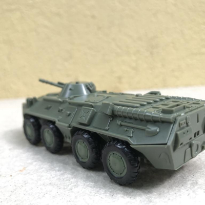 Mô hình quân sự xe PTR 80 & Tải M35 (Lắp ráp) 1 Bộ 2 chiếc  tỷ lệ 1:72