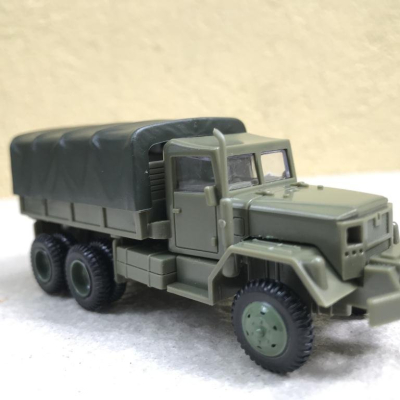 Mô hình quân sự xe PTR 80 & Tải M35 (Lắp ráp) 1 Bộ 2 chiếc  tỷ lệ 1:72