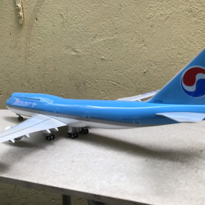 Mô hình máy bay Boeing 747-400 Korean Air  tỷ lệ 1:130