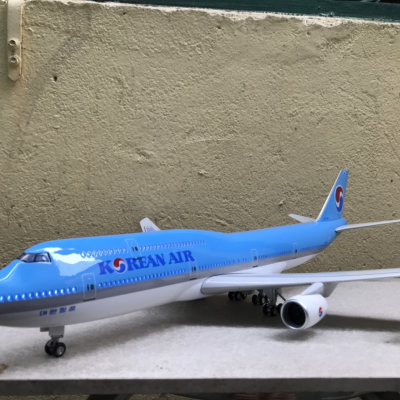 Mô hình máy bay Boeing 747-400 Korean Air  tỷ lệ 1:130