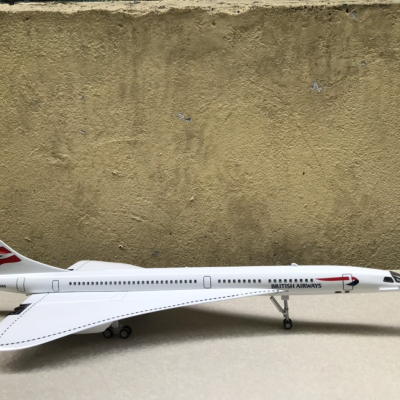 Mô hình máy bay Concorde British Airways tỷ lệ 1:125