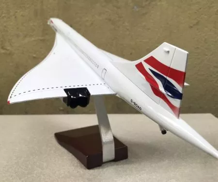 ​Mô hình máy bay Concorde British Airways tỷ lệ 1:125