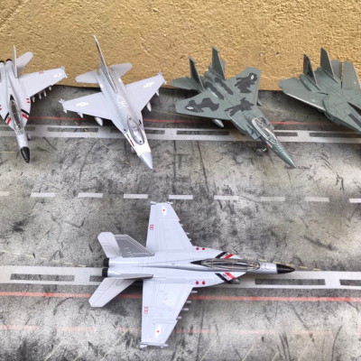 ​Mô hình Máy bay đồ chơi F-14 F-15, F-16, F-18 1/100