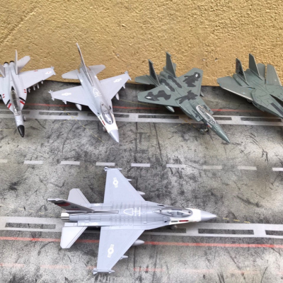 ​Mô hình Máy bay đồ chơi F-14 F-15, F-16, F-18 1/100