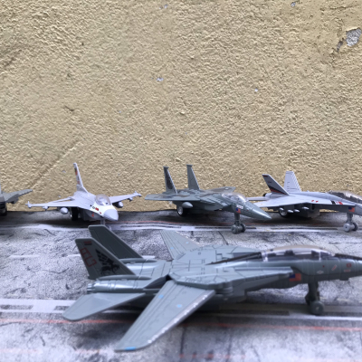 ​Mô hình Máy bay đồ chơi F-14 F-15, F-16, F-18 1/100