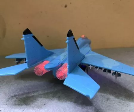 ​Mô hình Máy bay đồ chơi MIG-29 kim loại &ABS