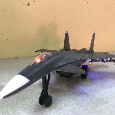 Mô hình Máy bay đồ chơi SU-35 kim loại &ABS