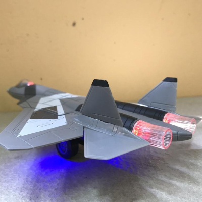 Mô hình Máy bay đồ chơi SU-57 kim loại &ABS