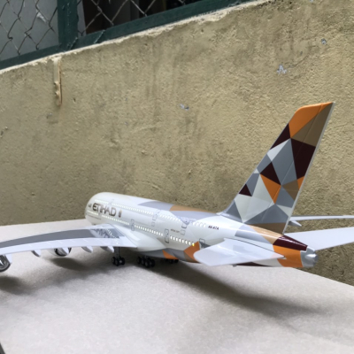 Mô hình máy bay ETIHAD A380 tỷ lệ 1:130