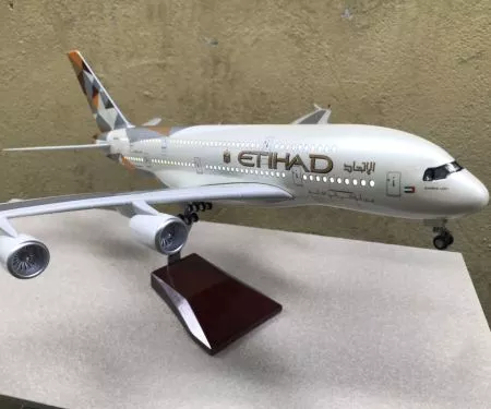 ​Mô hình máy bay ETIHAD A380 tỷ lệ 1:130