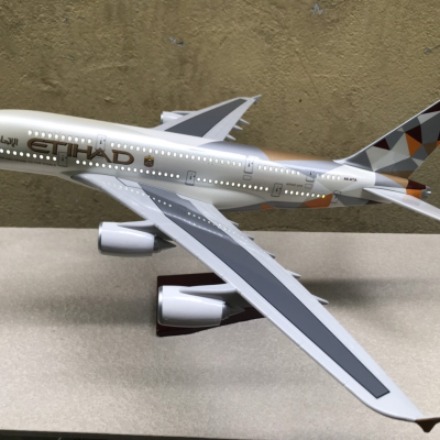 Mô hình máy bay ETIHAD A380 tỷ lệ 1:130
