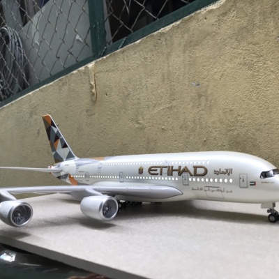 Mô hình máy bay ETIHAD A380 tỷ lệ 1:130