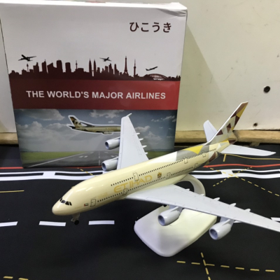 Mô hình máy bay Etihad Airways A380  tỷ lệ 1:350