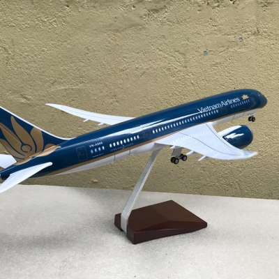 Mô hình máy bay lắp ghép BOEING 787 VietNam Airline  tỷ lệ 1:130
