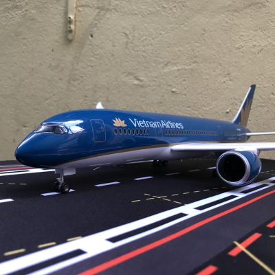 Mô hình máy bay lắp ghép BOEING 787 VietNam Airline  tỷ lệ 1:130