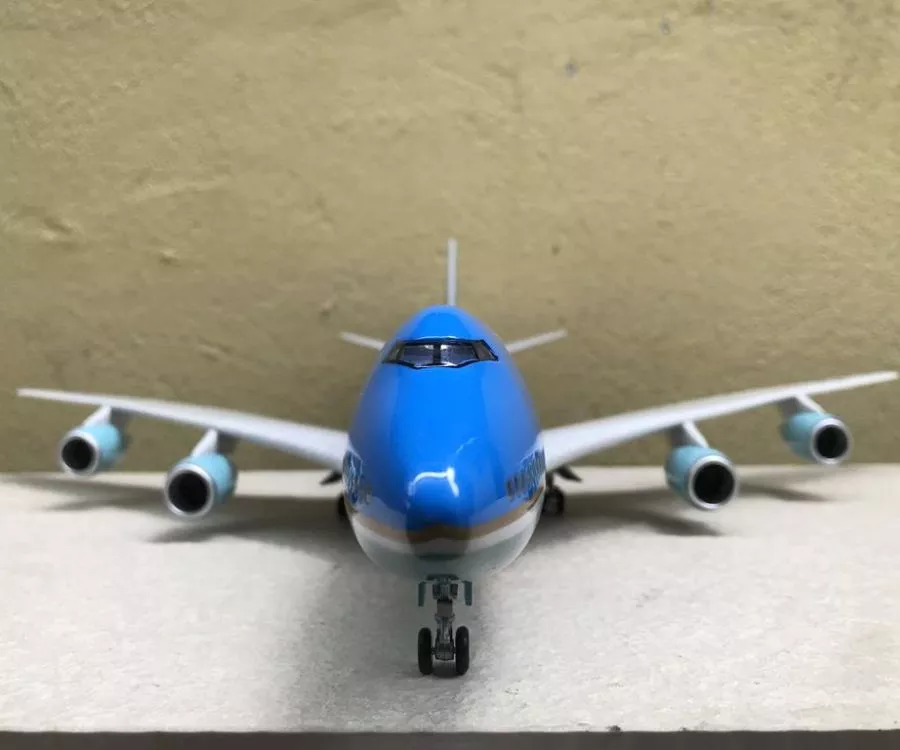 Mô hình máy bay lắp ghép BOEING Air Foce One B747  tỷ lệ 1:130