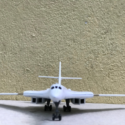 Mô hình Máy bay Ném BomTU-160 tỷ lệ 1:200
