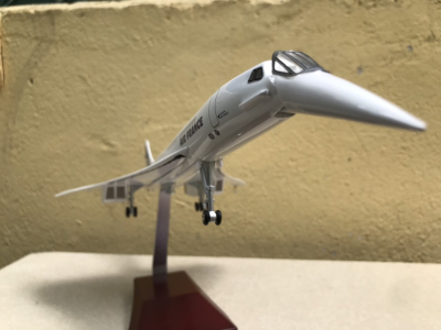 Mô hình máy bay siêu thanh CONCORDE Air France tỷ lệ 1:125