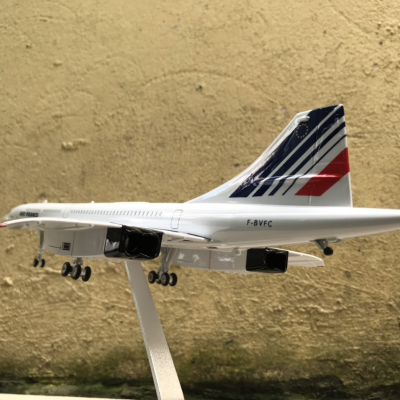 Mô hình máy bay siêu thanh CONCORDE Air France tỷ lệ 1:125