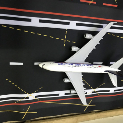 Mô hình máy bay Singapore Airlines A380  tỷ lệ 1:350