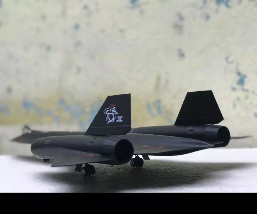 ​Mô hình Máy bay SR-71a BlackBird  tỷ lệ 1:72