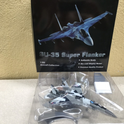 Mô hình Máy bay SU-35B Super Flanke New  tỷ lệ 1:100