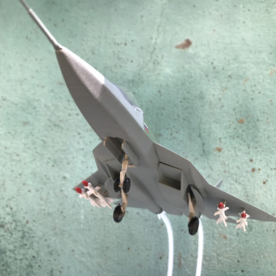 Mô hình Máy báy  SU-57 tỷ lệ 1:72