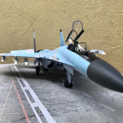 Mô hình Máy bay Sukhoi SU-35 Nga tỷ lệ 1:48