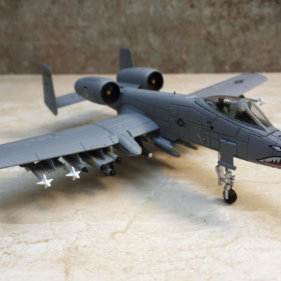 Mô hình máy bay Tiêm kích A-10  tỷ lệ 1:100