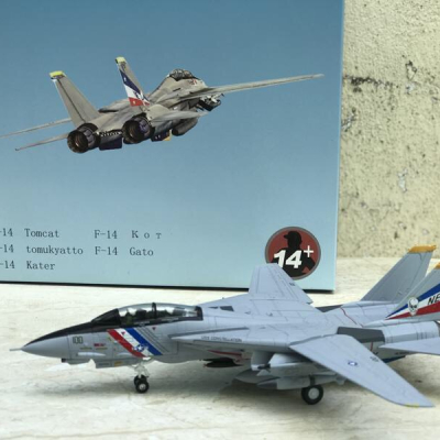 Mô hình Máy bay Tiêm kích F-14 Super Tomcat tỷ lệ 1:100