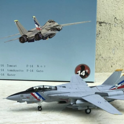 Mô hình Máy bay Tiêm kích F-14 Super Tomcat tỷ lệ 1:100