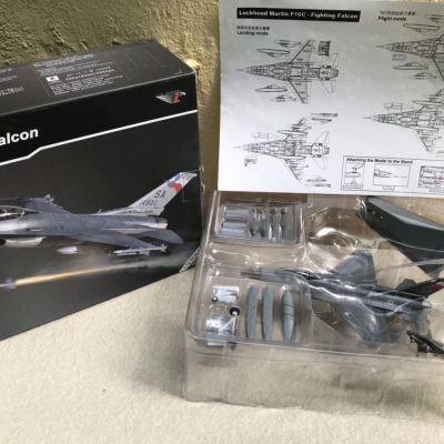 Mô hình máy bay Tiêm kích F-16C Fighting Falcon  tỷ lệ 1:72