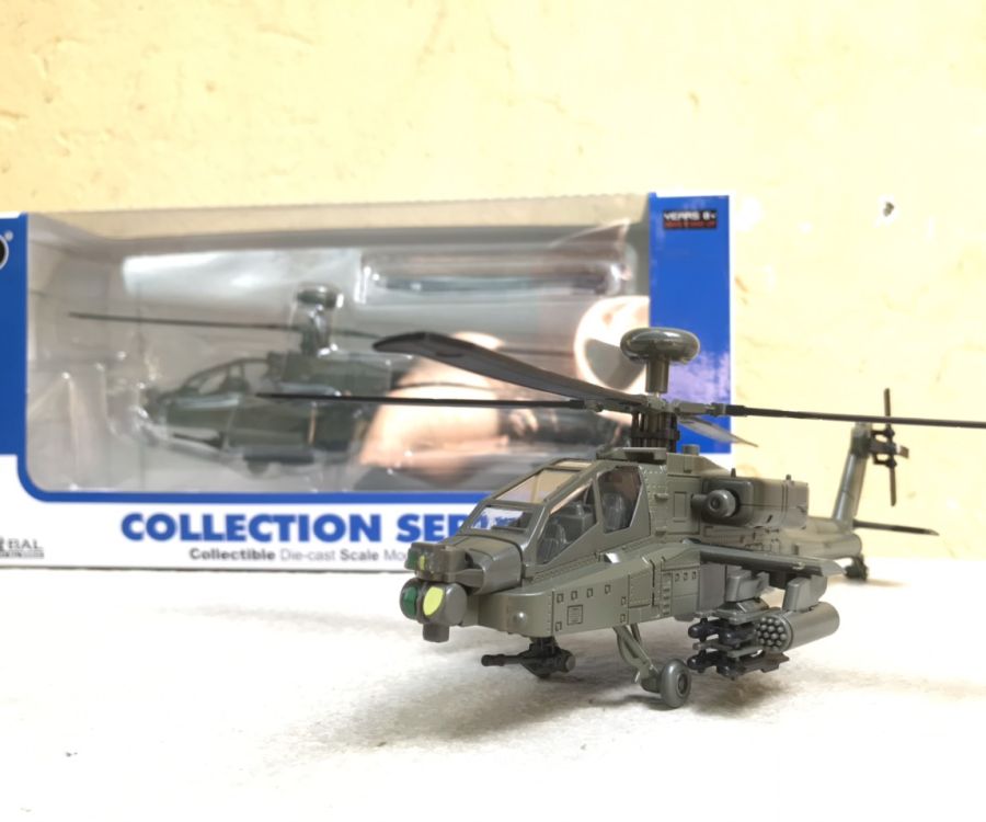 ​Mô hình máy bay Trực Thăng AH-64 Apache tỷ lệ 1:72