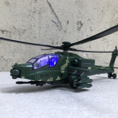Mô hình Máy bay Trực Thăng APACHE kim loại