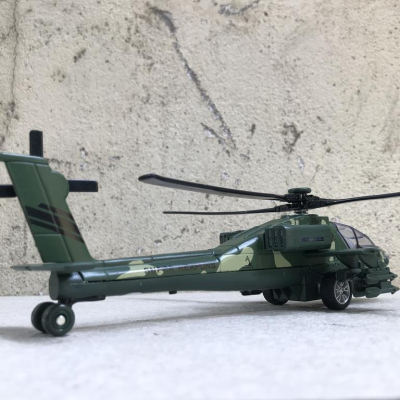Mô hình Máy bay Trực Thăng APACHE kim loại