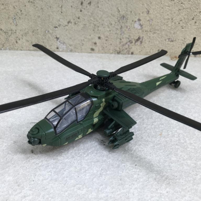 Mô hình Máy bay Trực Thăng APACHE kim loại
