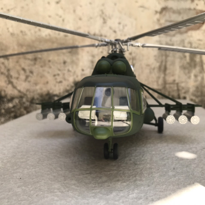 Mô hình máy bay Trực Thăng Mi-171 QĐND-VN tỷ lệ 1:48