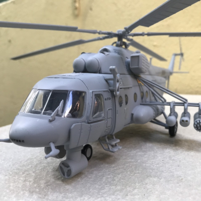 Mô hình máy bay Trực Thăng MI-171 sh tỷ lệ 1:48