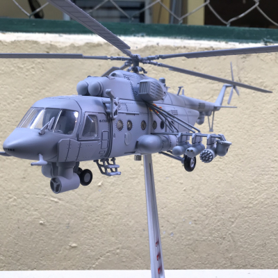 Mô hình máy bay Trực Thăng MI-171 sh tỷ lệ 1:48