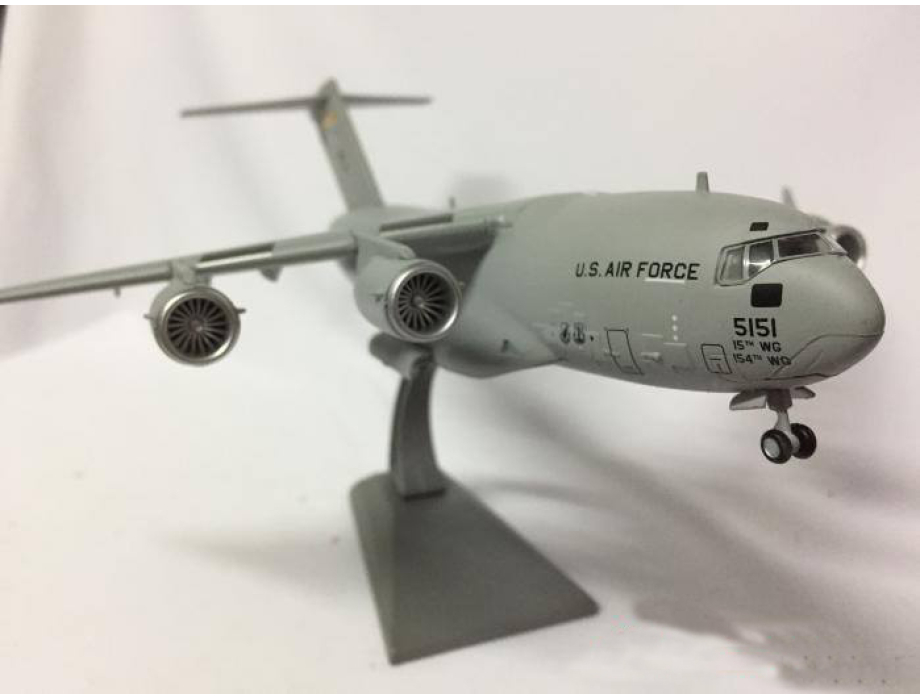 Mô hình Máy bay vận tải C-17 U.S AIR FORCE tỷ lệ 1:200 Mô hình Máy bay vận tải C-17 U.S AIR FORCE tỷ lệ 1:200