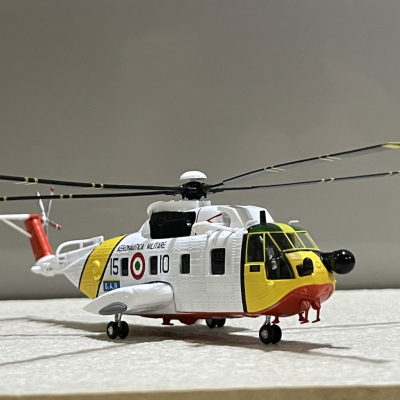 ​Mô hình Trực Thăng Agusta HH-3F Pelican Cứu hộ tỷ lệ 1/100