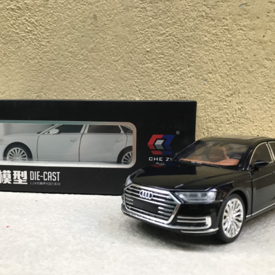 Mô hình ô tô xe Audi A8 2024 tỷ lệ 1:24