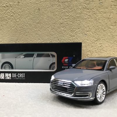 Mô hình ô tô xe Audi A8 2024 tỷ lệ 1:24