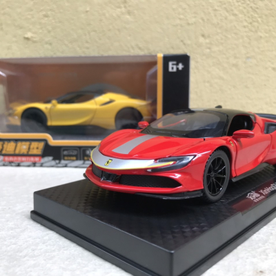 Mô hình Siêu xe Ferrari SF90 2022  tỷ lệ 1:32
