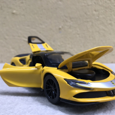 Mô hình Siêu xe Ferrari SF90 2022  tỷ lệ 1:32