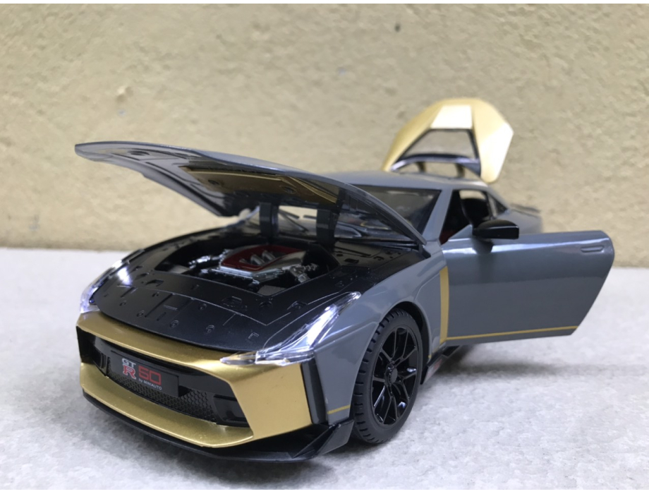 Mô hình siêu xe NISSAN GT- R350 2022 tỷ lệ 1:24 Mô hình siêu xe NISSAN GT- R350 2022 tỷ lệ 1:24