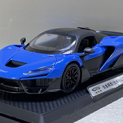 ​Mô hình trang trí xe Mclaren W1 tỷ lệ 1:24