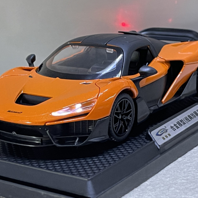 ​Mô hình trang trí xe Mclaren W1 tỷ lệ 1:24