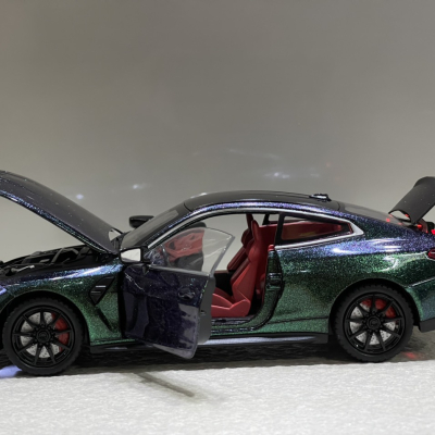 ​Mô hình xe 2 cửa BMW G82 tỷ lệ 1:24 kim loại 20CM