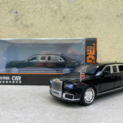 Mô hình xe Limousine Aurus Senat Tổng Lãnh Sự  tỷ lệ 1:24